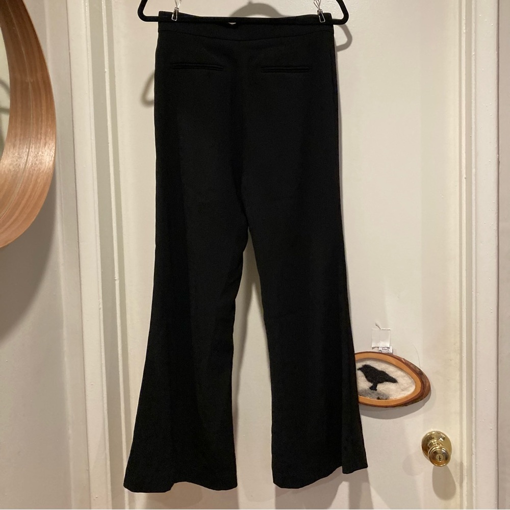 Zara Fluid Flare Pants Blogger Favorite Flared Long Flowing Trousers - Picture 8 of 15